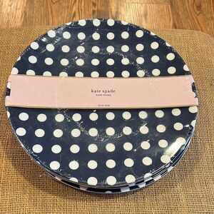 NWT Kate Spade melamine dinner plates
